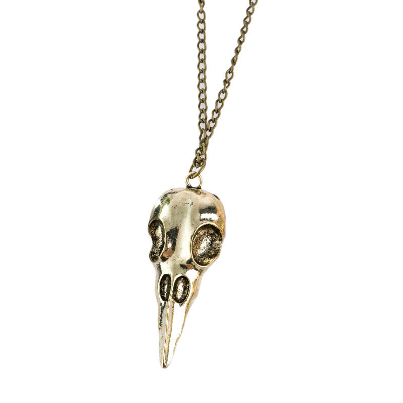 Crow Skull Necklace