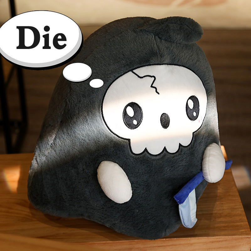 Cute Grim Reaper Plushie goth stuffie toy
