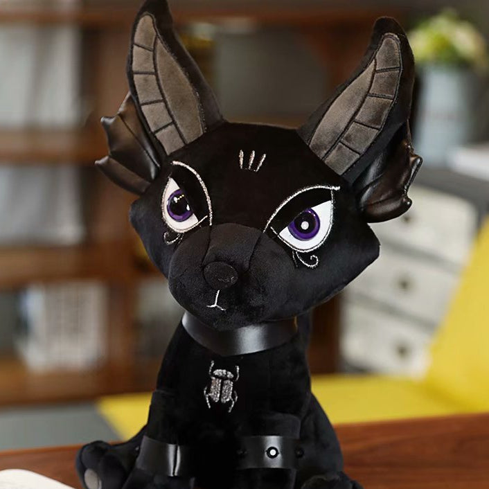 Dark Egyptian Anubis Plushie
