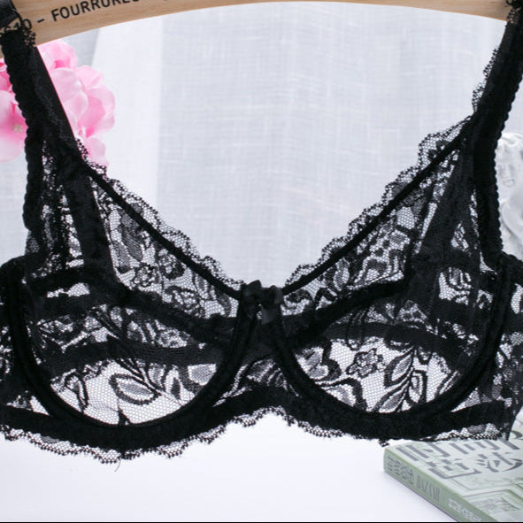 sexy Dark Fashion Bra Black Lace