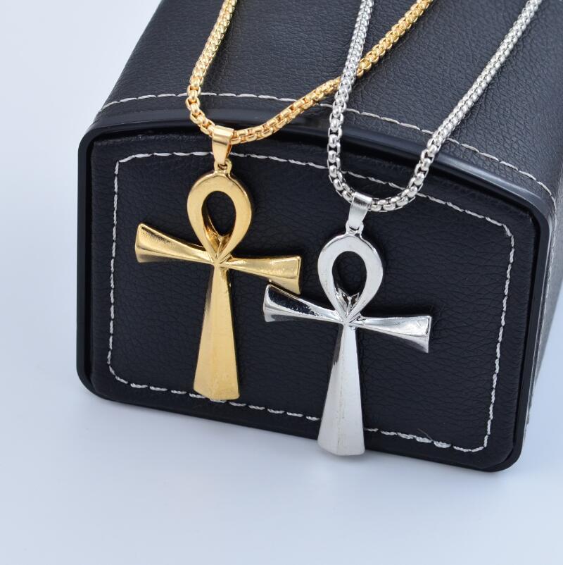 Egyptian Ankh Necklace Gothic Women