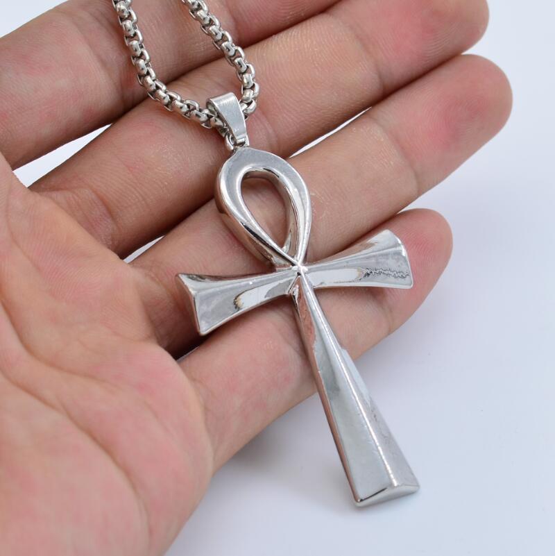Egyptian Ankh Necklace Gothic Womens