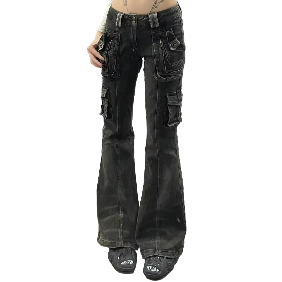 Faded Alternative Flared Jean