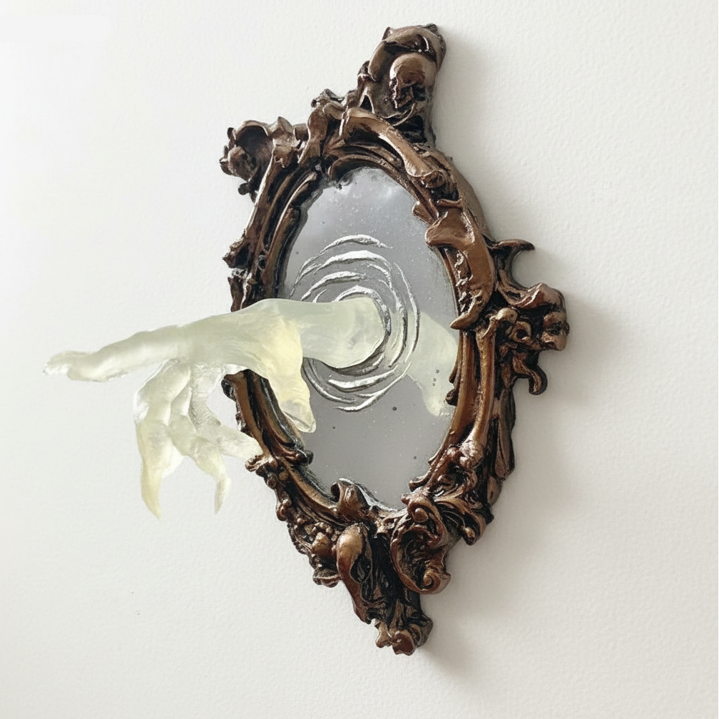 Glow In The Dark Goth Ornament Wall Art