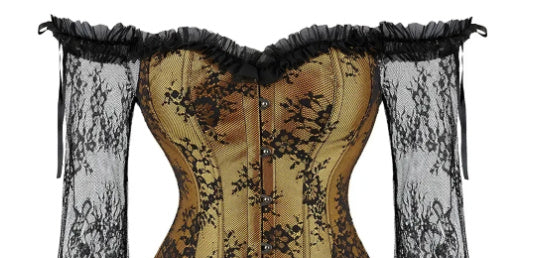 Goth Brown Corset