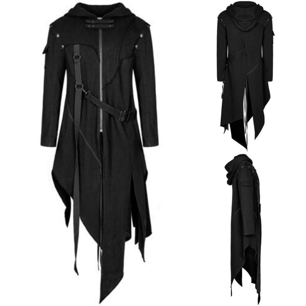 
Gothic Trench Coat for Men
