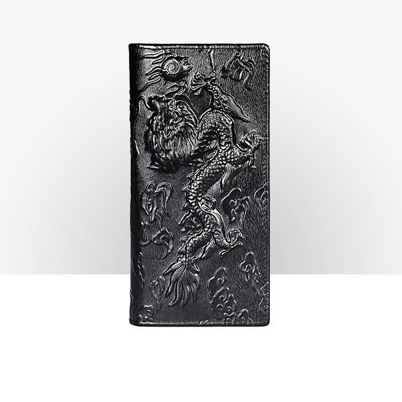 Gothic Black Dragon Wallet