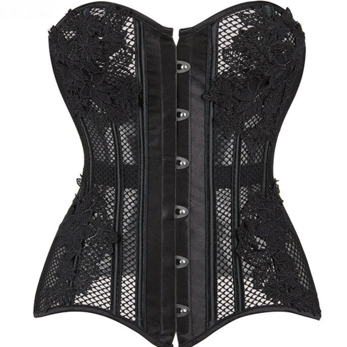 Goth Mesh Corset