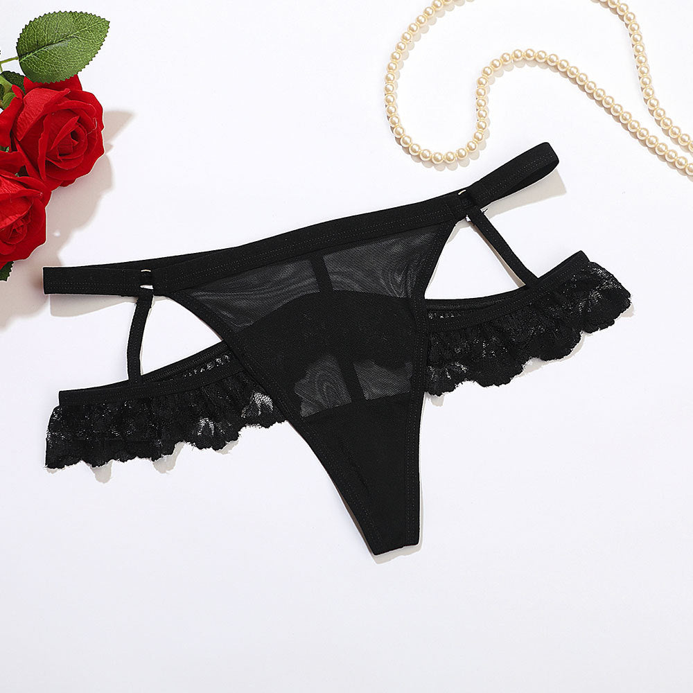 Goth Sexy Garter Thong