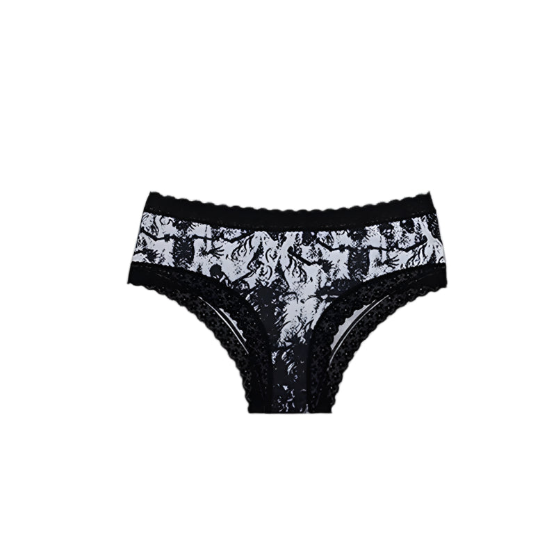 Gothic Skeleton Panties Womens