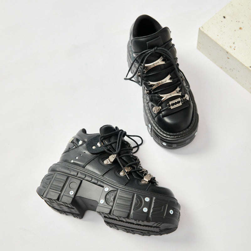 Goth Womens Sneakers with Platform
