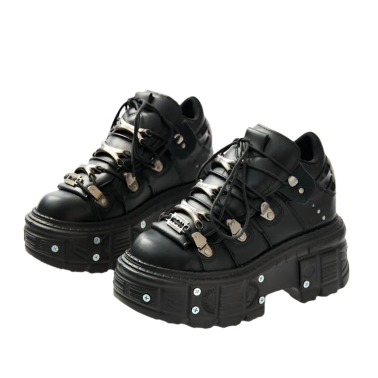 Goth Womens Sneakers with Platform