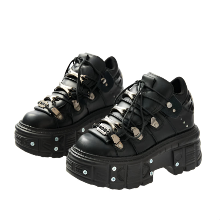Goth Womens Sneakers with Platform