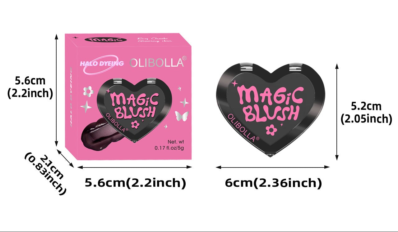 Gothic Blush Color Changing Blush Black to Pink Purple