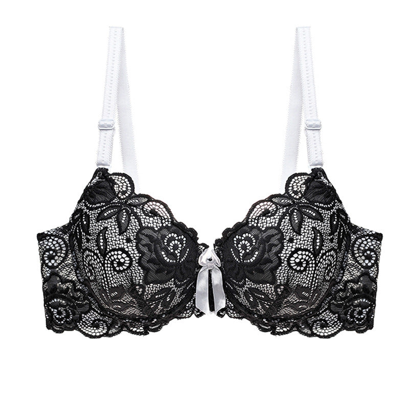 Gothic Bra Lace Roses