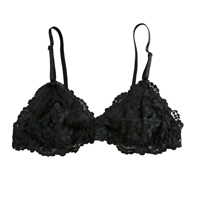 Gothic Bralette Black Lace