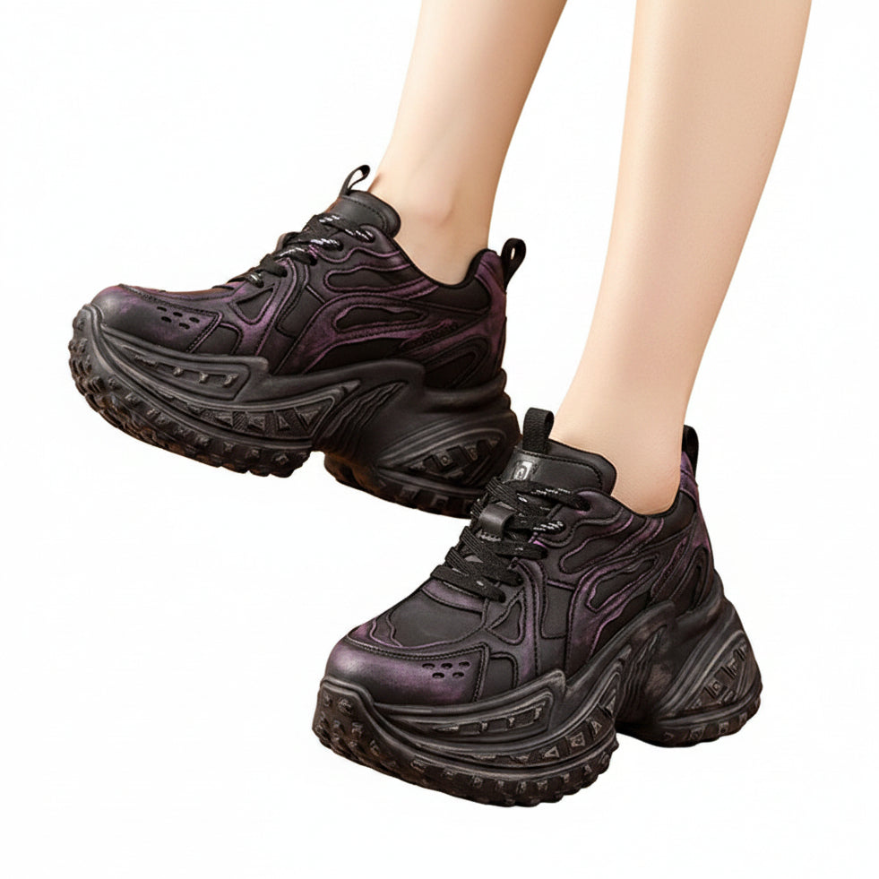 Gothic Gym High Platform Sneakers