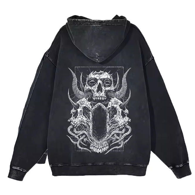 Gothic Hooded Sweater for Women