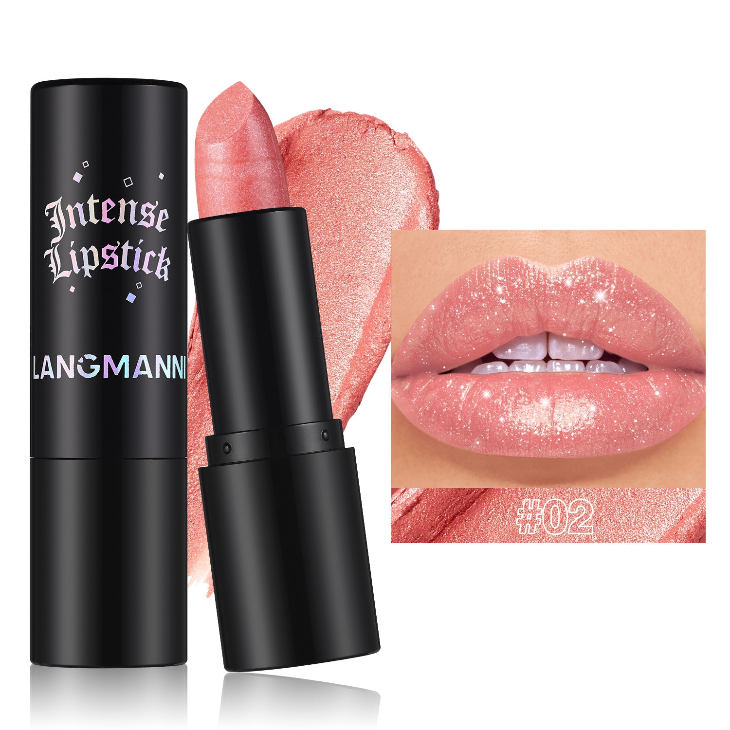 Gothic Gray Lipstick Shimmering