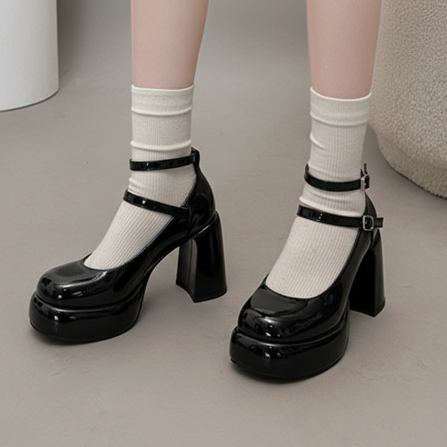 Gothic Mary Jane Heels