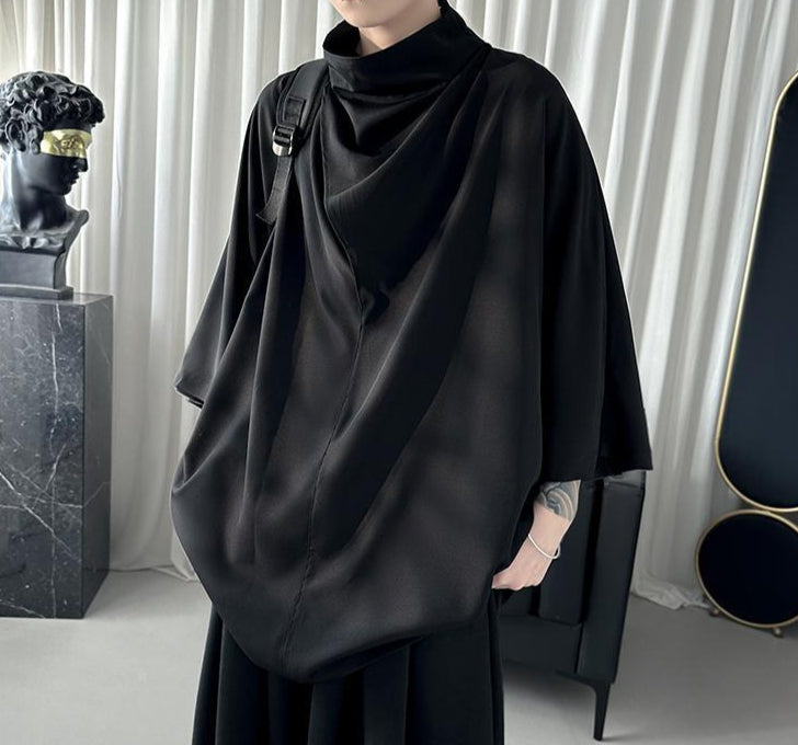 Gothic Oversized Short Sleeve Shirt