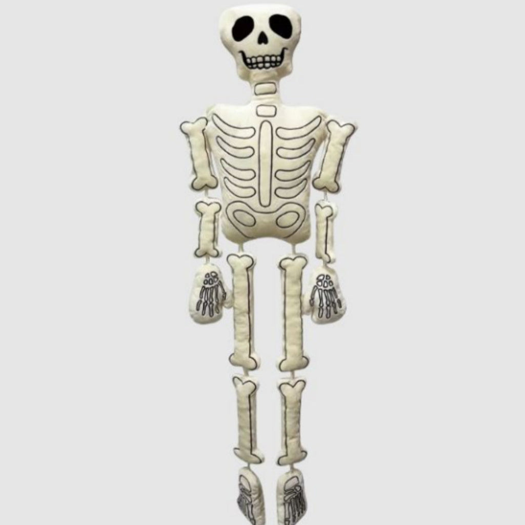 Gothic White Skeleton Plushie