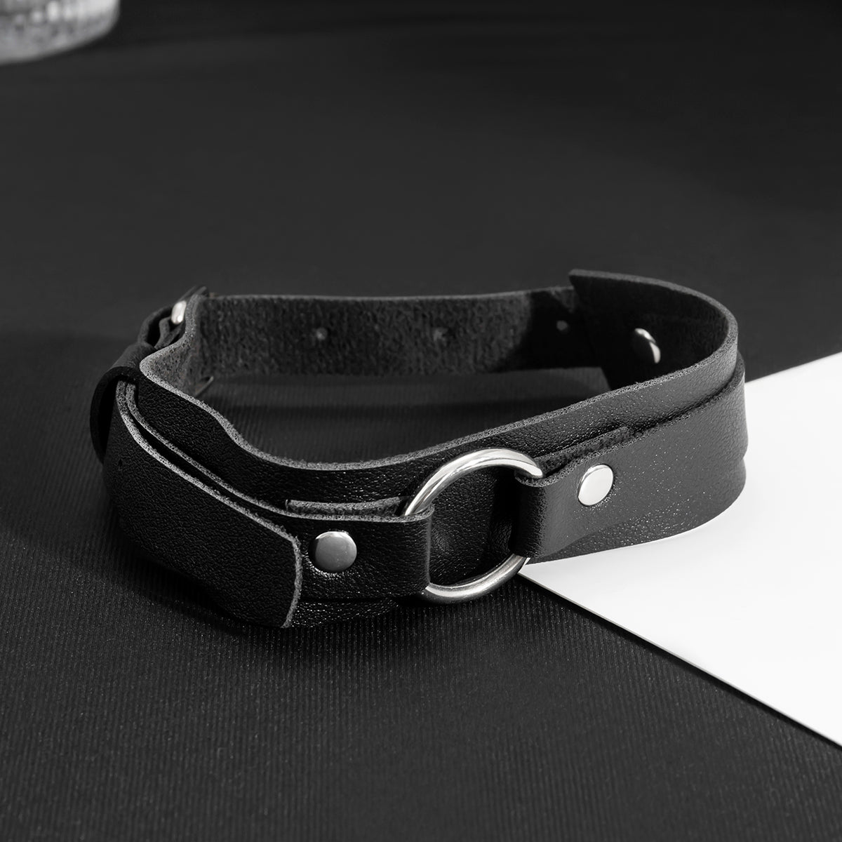 Gothic Leather Arm Bracelet for Men