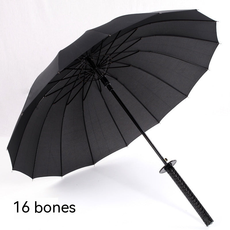 Katana Sword Handle Umbrella black