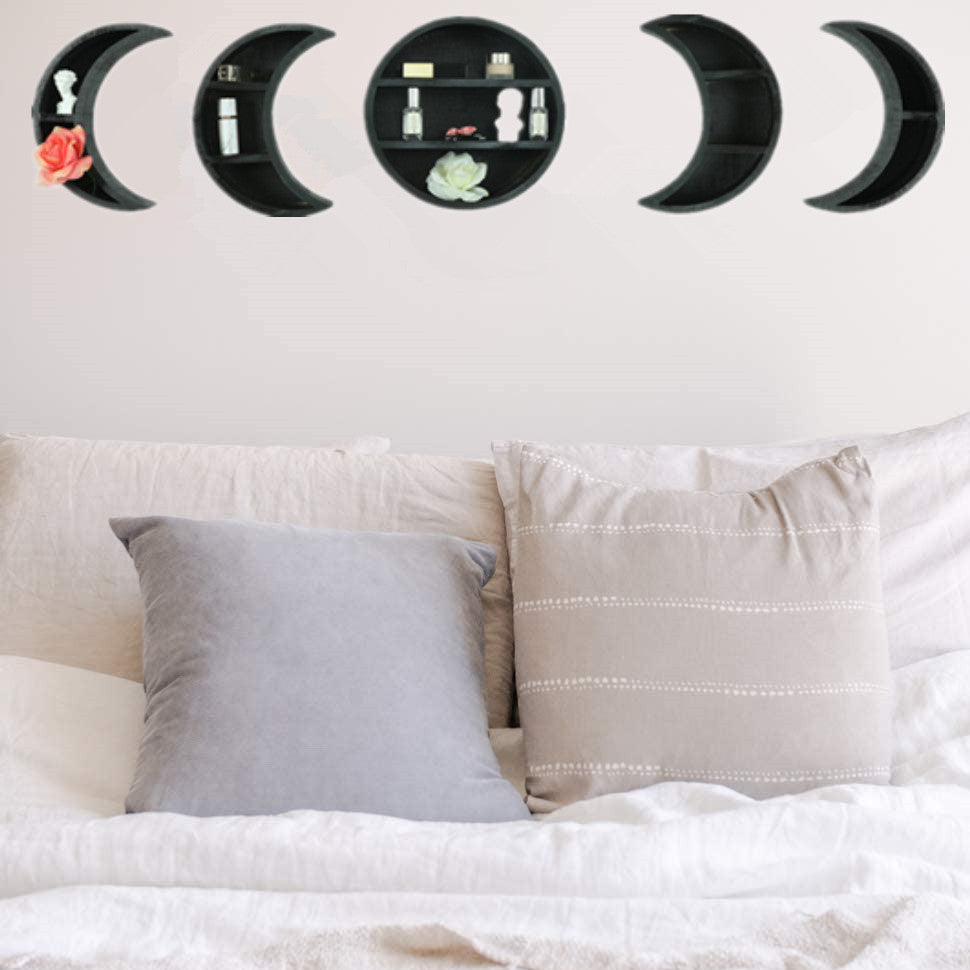 Moon Cycle Wall Shelves