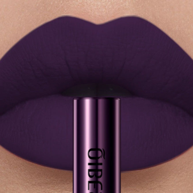 Purple Lipstick Gothic