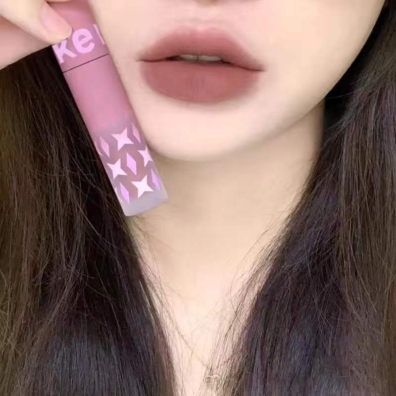 Purple Red Lipstick