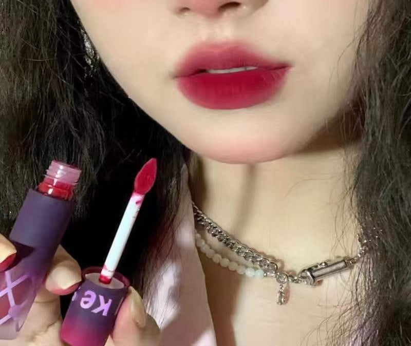 Purple Red Matte Liquid Lipstick