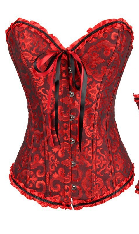Red Gothic Corset overbust