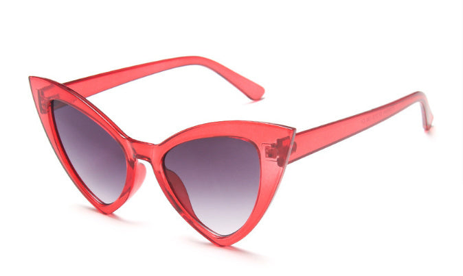 Red Vintage Goth Sunglasses