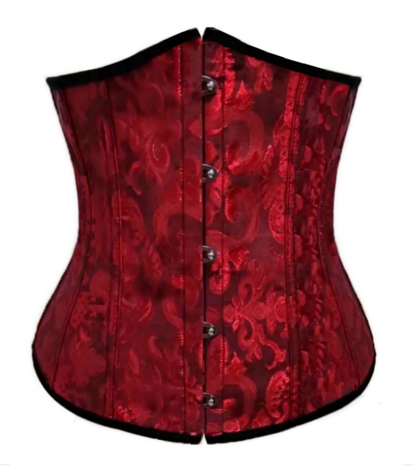 Red Waspie Corset Gothic