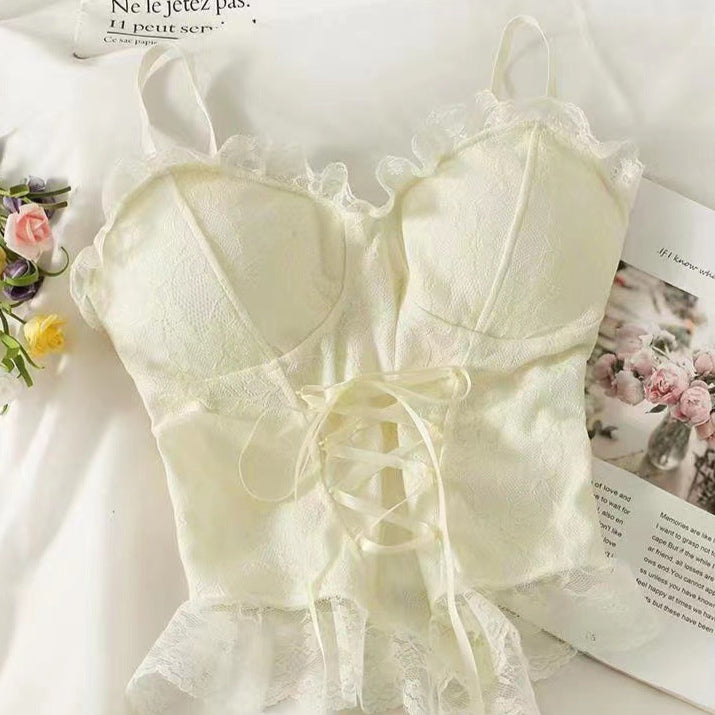 Sexy Gothic Lingerie Bra  corset Top