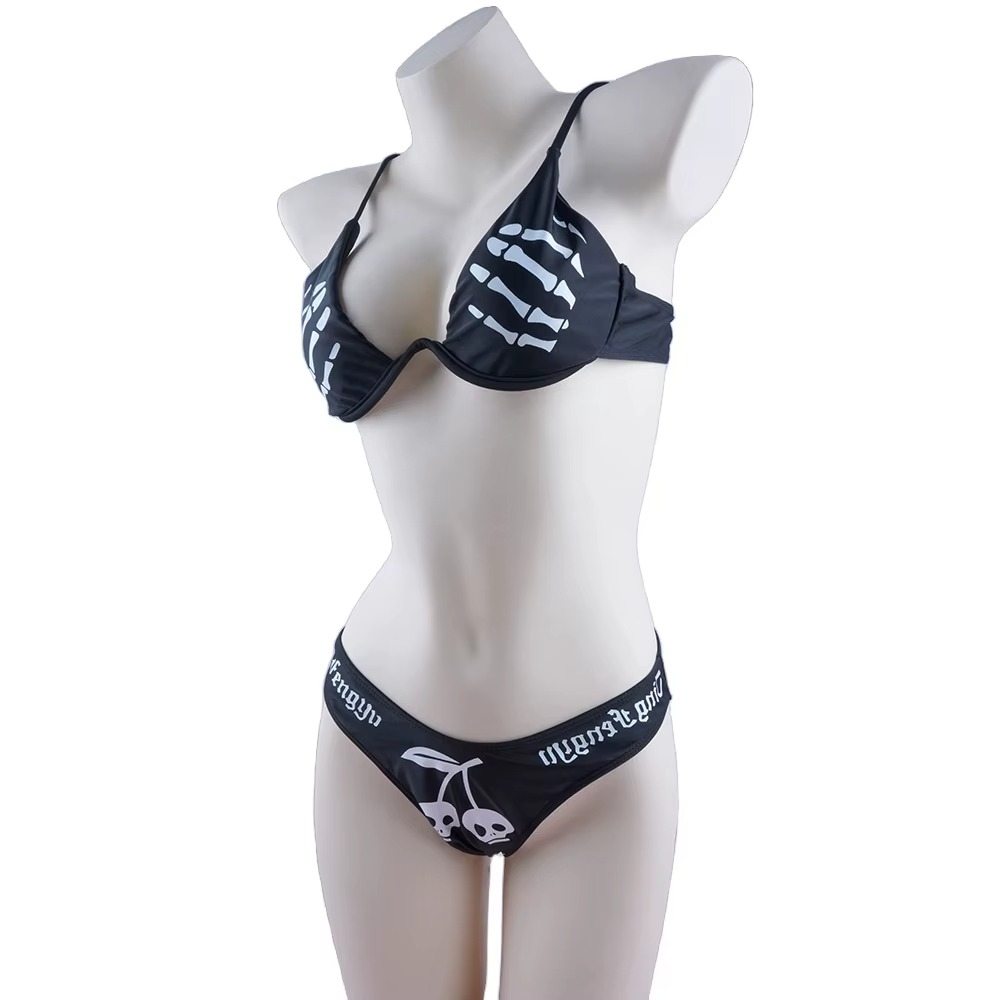 Skeleton Hands Bikini Set