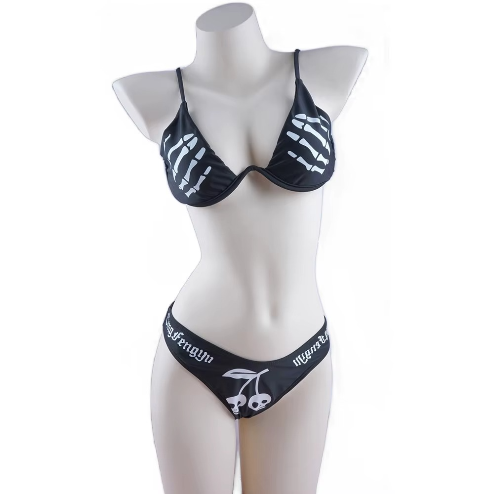 Skeleton Hands Bikini Set 