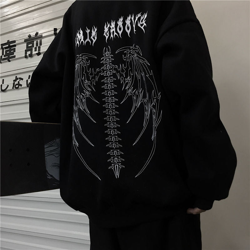 Skeleton Wings Hoodie