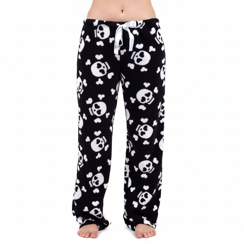 Skull Pajama Pants Goth Pj Pants