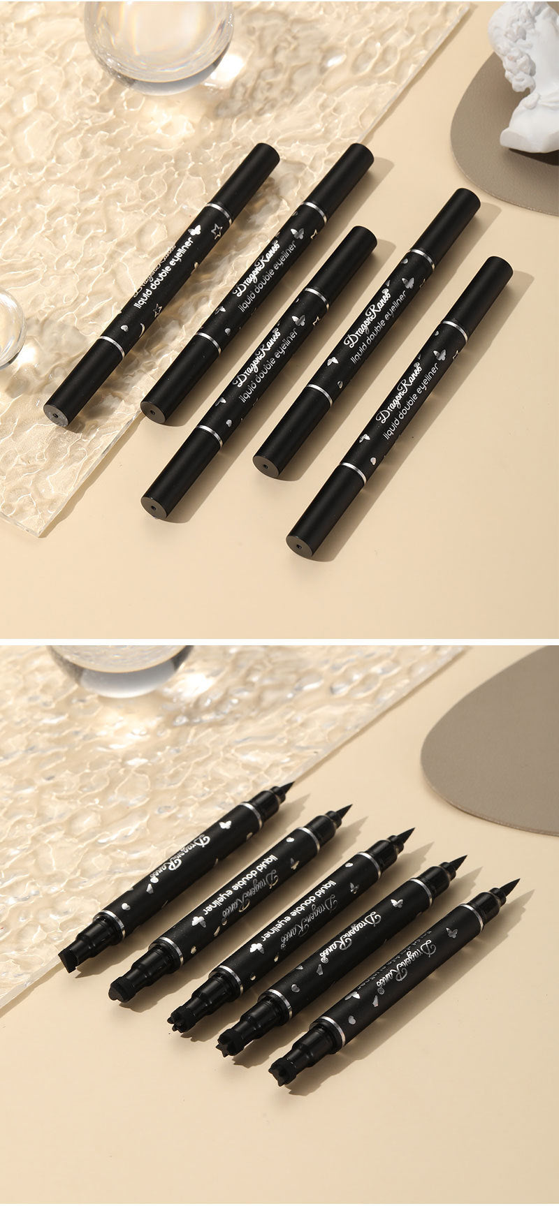 Star Stamp Eyeliner Pen Double Headed Waterproof