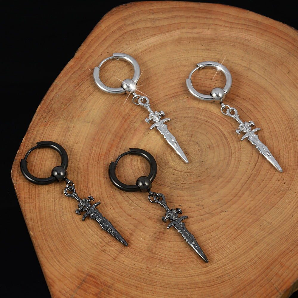 Sword Earrings Women