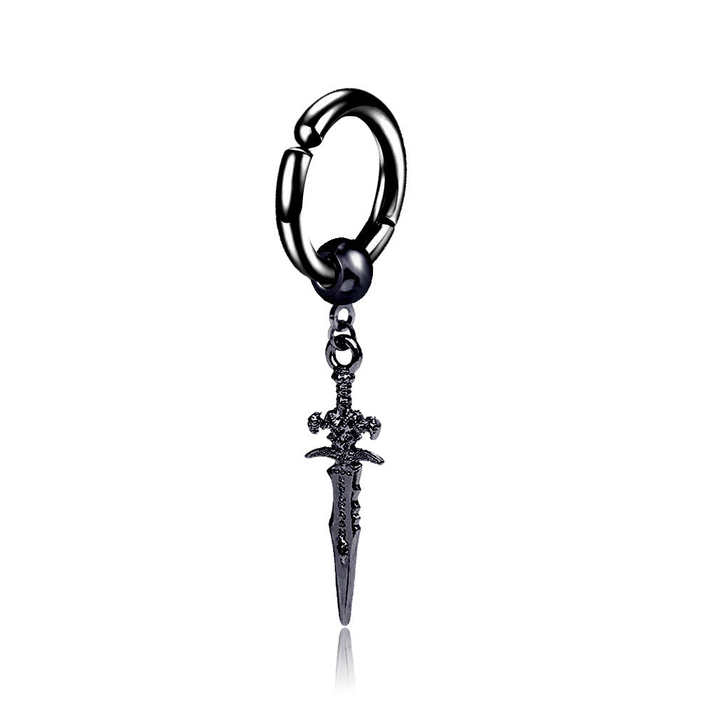 Sword Earrings Womens