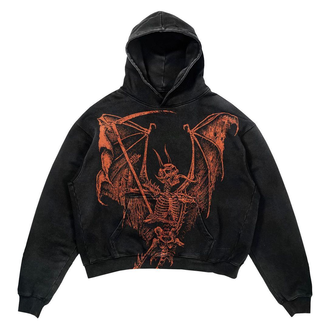 The Skeleton Grim Reaper Hoodie