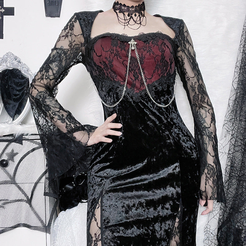 Velvet Gothic Dress