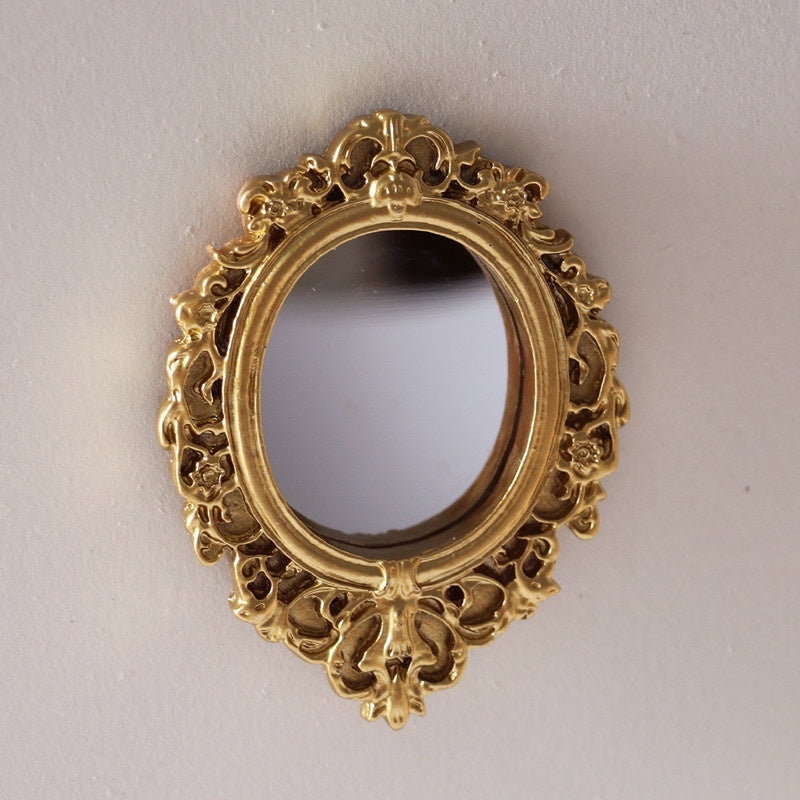 Victorian Mini tiny Mirror Decorations for Wall