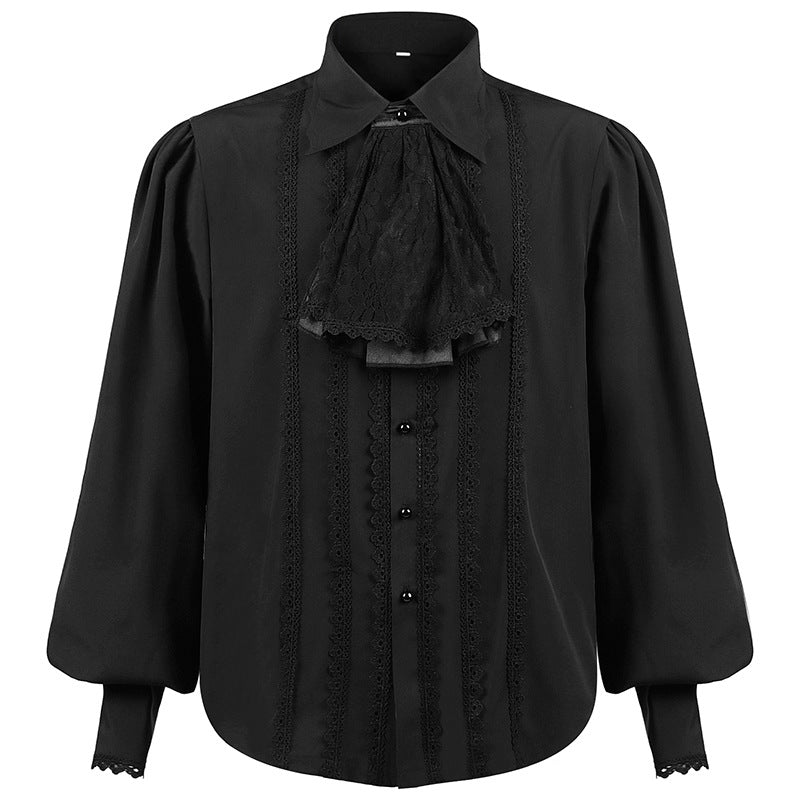 Victorian Ruffle Shirt for Men