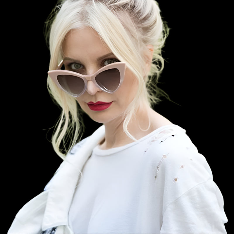 Vintage Gothic Cat Eye Sunglasses