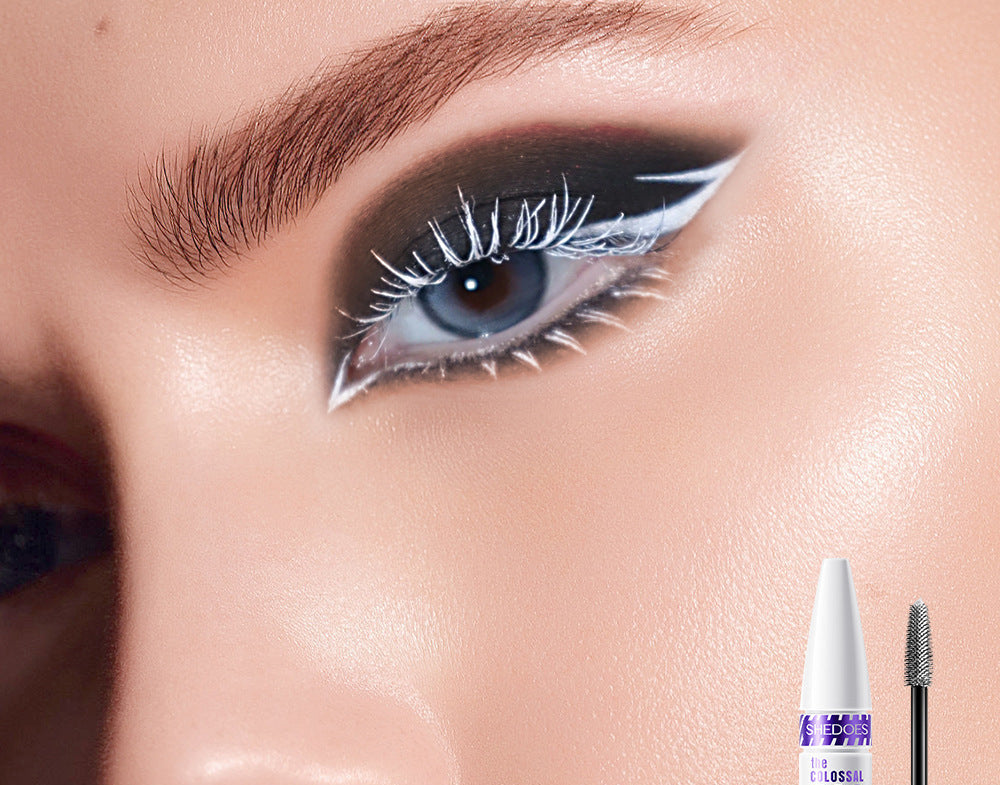 Waterproof White Mascara for Goth Looks
