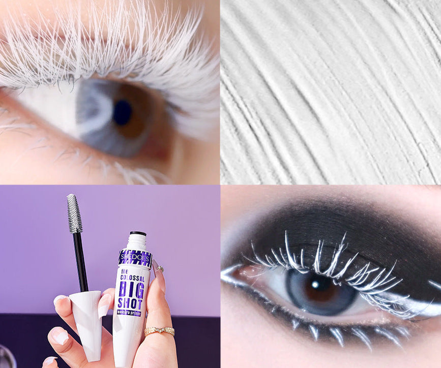 Waterproof White Mascara for Goth Looks